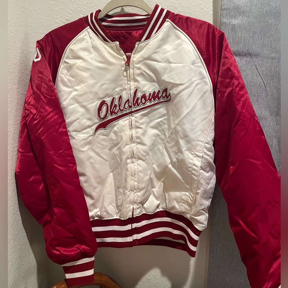 Vintage Oklahoma bomber jacket